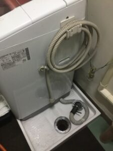 洗濯機の排水つまり　高圧ポンプ　見積もり無料